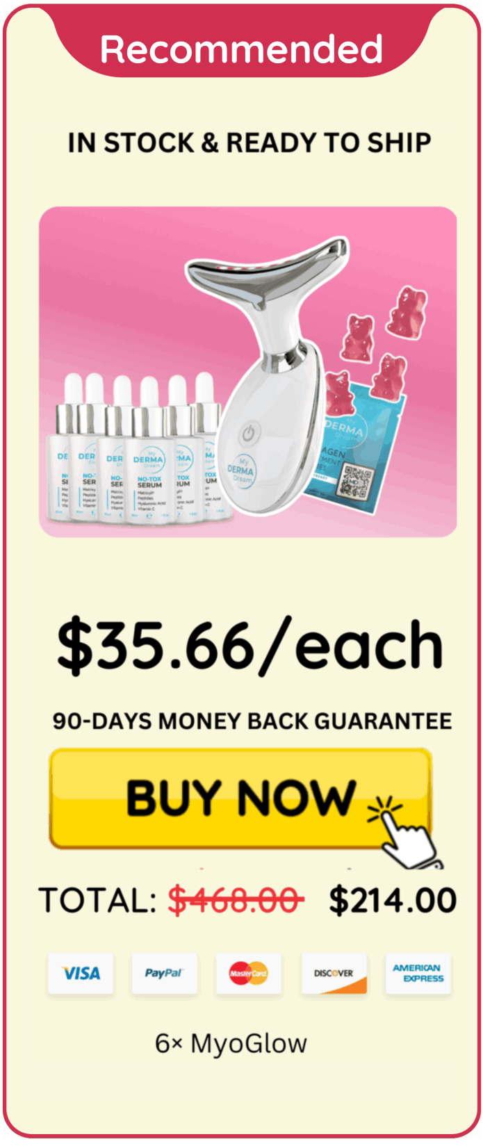 Myoglow offer price